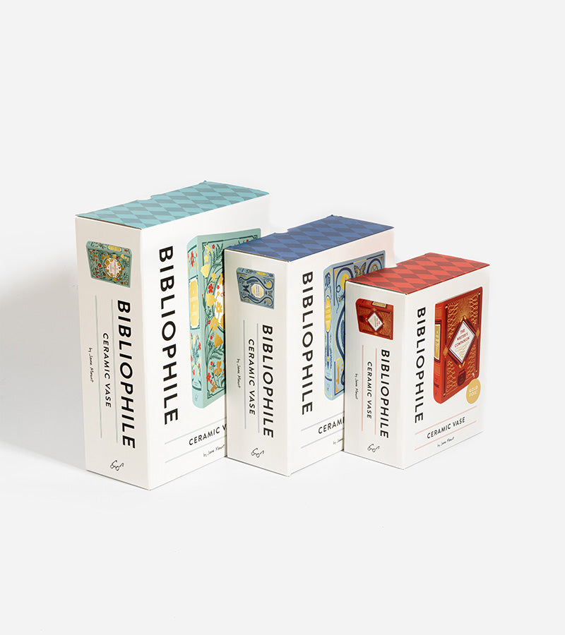 Vase en céramique Bibliophile  Chronicle books