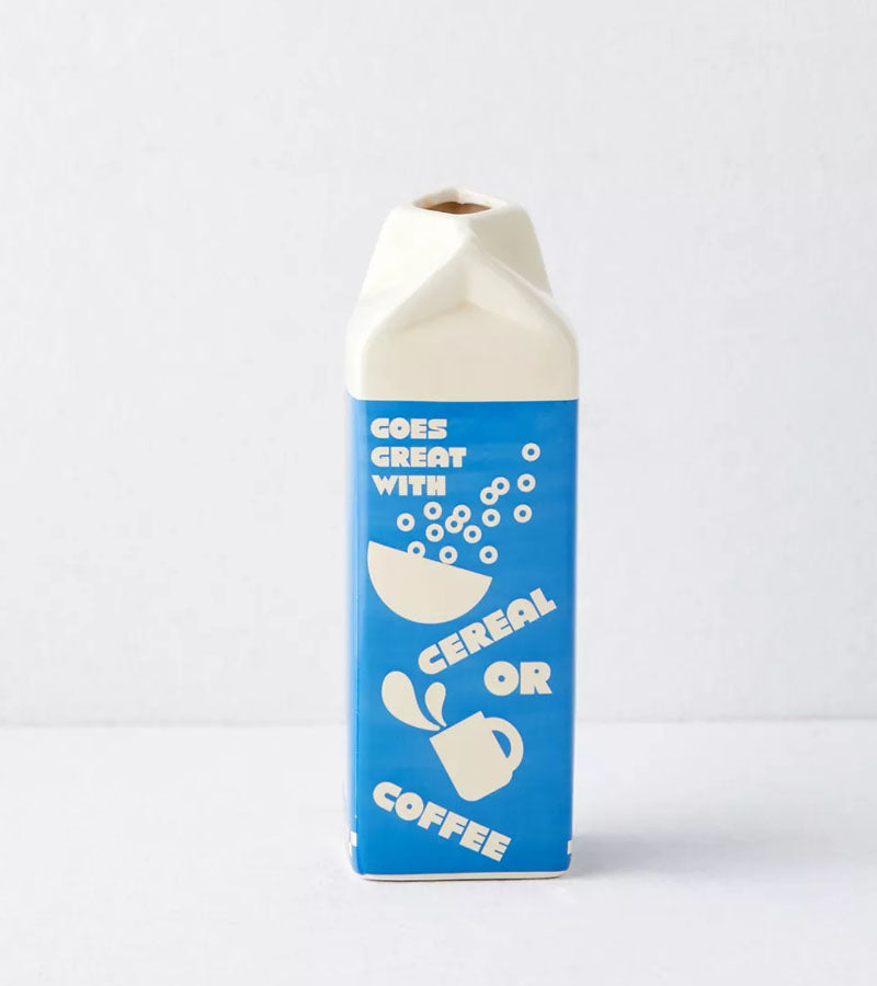 Vaso cartone di latte d'avena