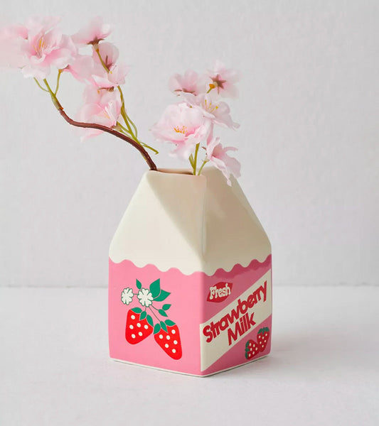 Vaso latte fragola
