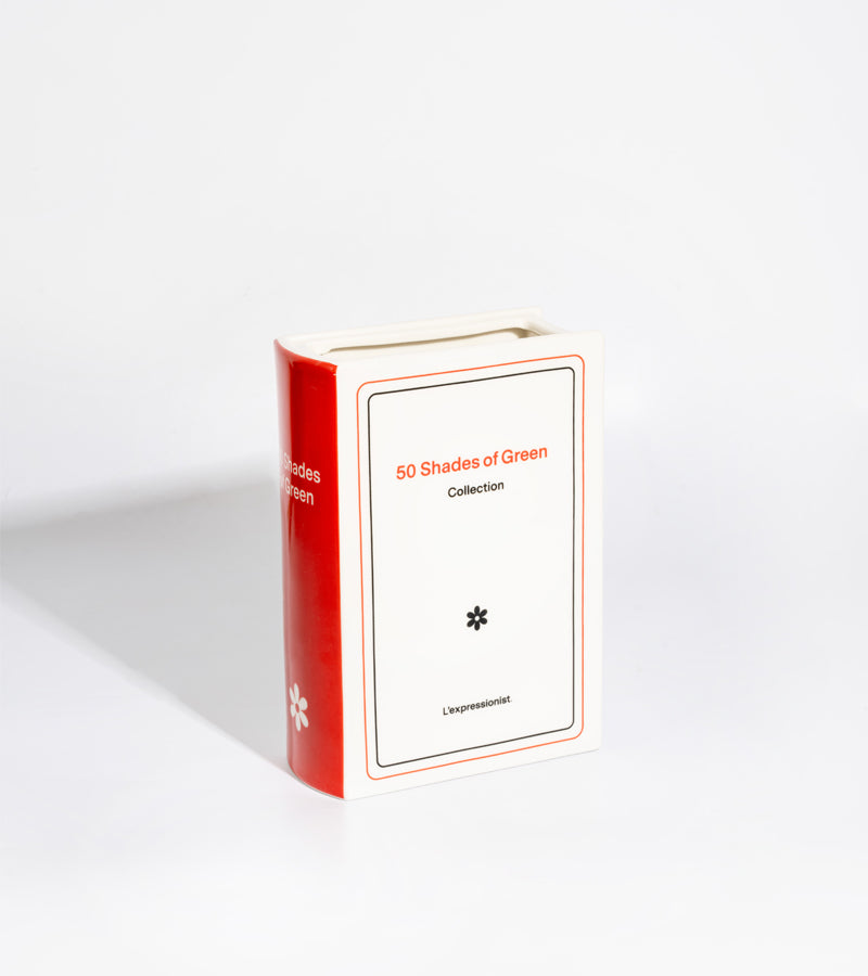 Vase livre "50 shades of green"