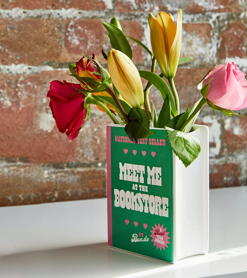 Vaso libro "Meet Me At The Bookstore"