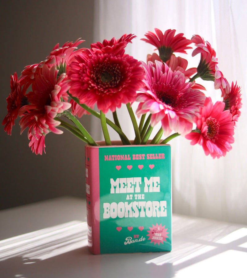 Vaso libro "Meet Me At The Bookstore"