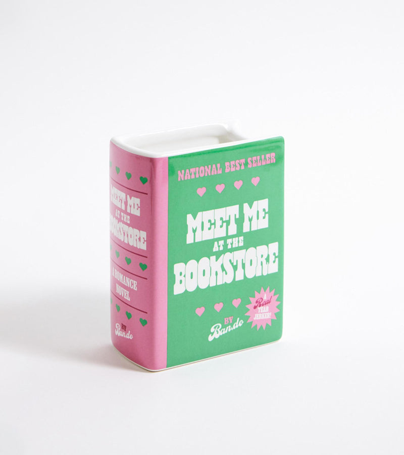 Vaso libro "Meet Me At The Bookstore"