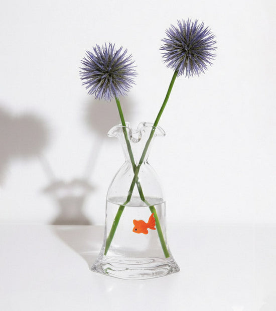 Vase poisson rouge