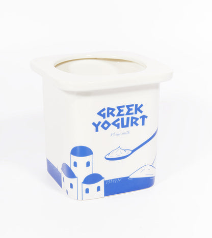 Vase / pot yaourt grec