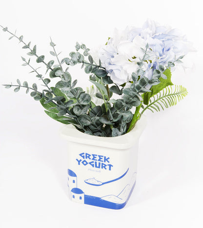 Vase / pot yaourt grec