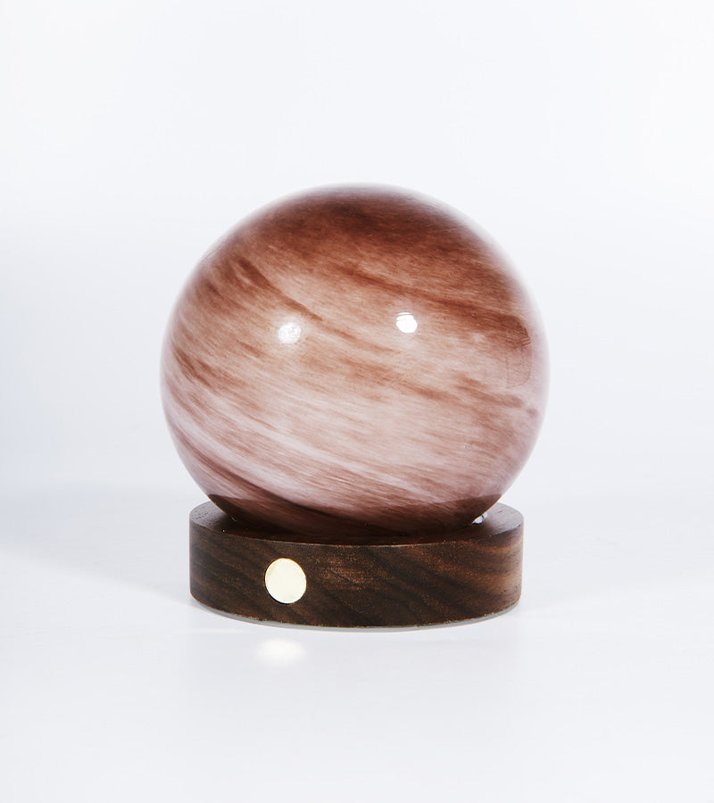 Veilleuse astrale en verre