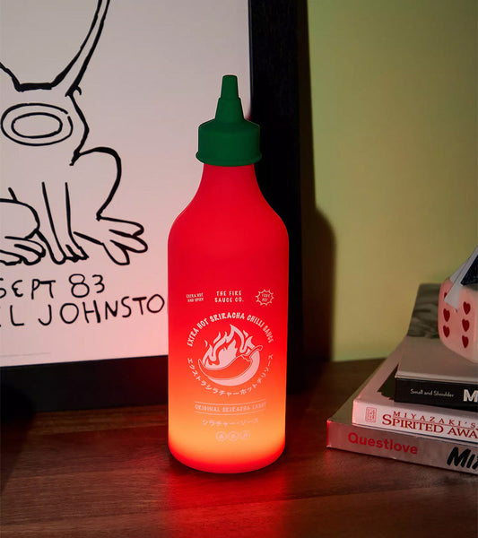Luce notturna salsa piccante Sriracha