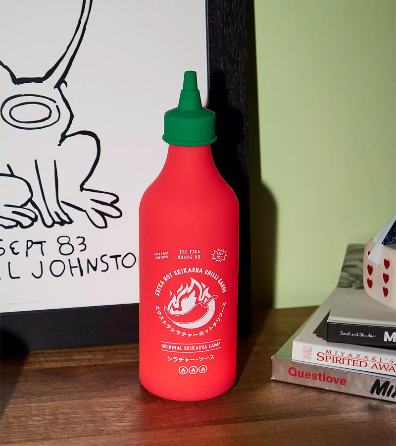 Luce notturna salsa piccante Sriracha