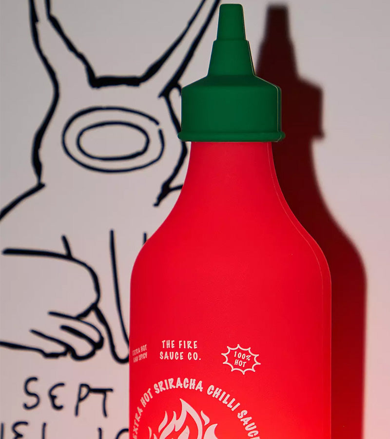 Luce notturna salsa piccante Sriracha