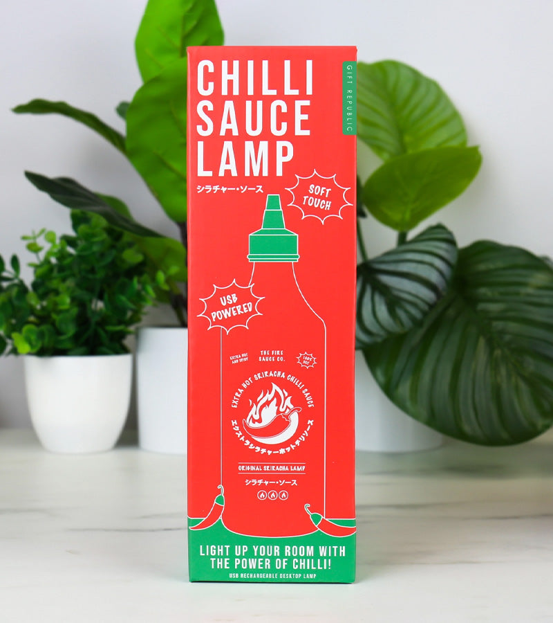 Luce notturna salsa piccante Sriracha