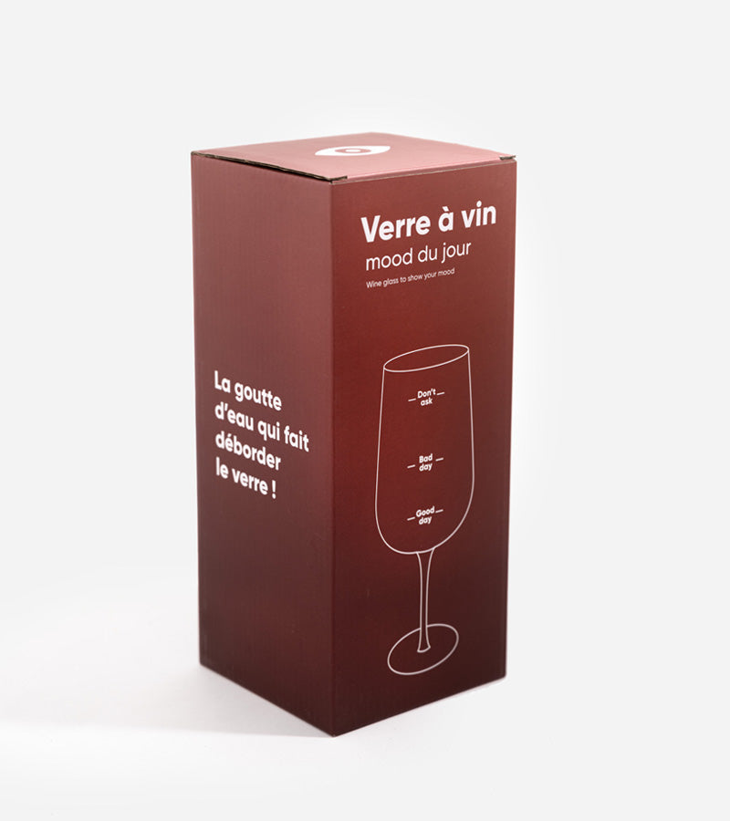 Calice da vino per mostrare il proprio umore