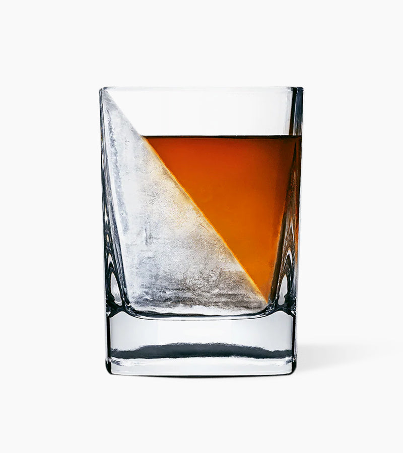 Whisky Wedge: Bicchiere da whisky con raffreddatore