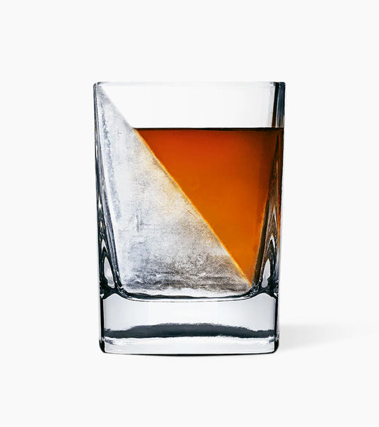 Whisky Wedge: Bicchiere da whisky con raffreddatore